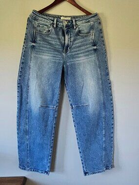 Risen LA Caleb barrel leg jeans size 11/30